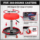 SEDY 150kg Load Pneumatic Roller Seat Mechanic Rolling Stool With Tool Tray AU - RnR Galore