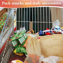Set of 10 ECOCLAND Reusable Mesh Produce Bags Fruit Grocery Storage Washable Eco Bag - RnR Galore