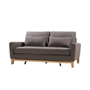 SHASA 2 Seater Pull - out Sofa bed Grey taupe - RnR Galore