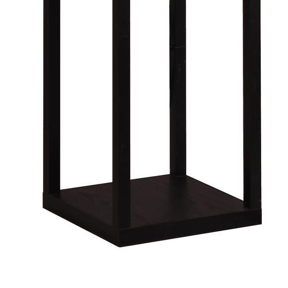 Shelf Floor Lamp - Shade Diffused Light Source with Open - Box Shelves - RnR Galore