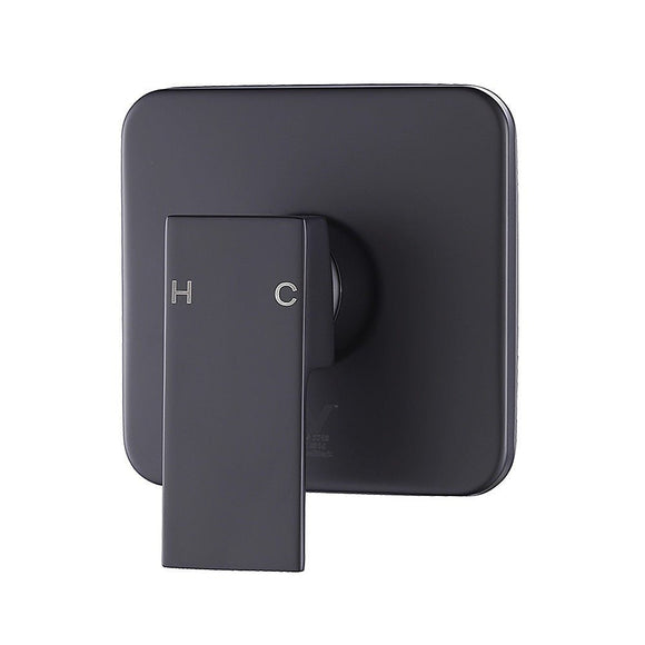 Shower Bath Mixer Tap Bathroom WATERMARK Approved - Electroplated Matte Black - RnR Galore