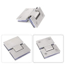 Shower Glass Door Gate Hinge 304 Stainless Steel 180 Degrees Polished Chrome Finish - RnR Galore