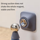 Silicone Silent Door Stopper with Suction Base and Secure Hold Catch Design - Blue - RnR Galore