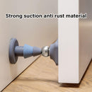Silicone Silent Door Stopper with Suction Base and Secure Hold Catch Design - Blue - RnR Galore