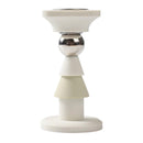 Silicone Silent Door Stopper with Suction Base and Secure Hold Catch Design - White - RnR Galore