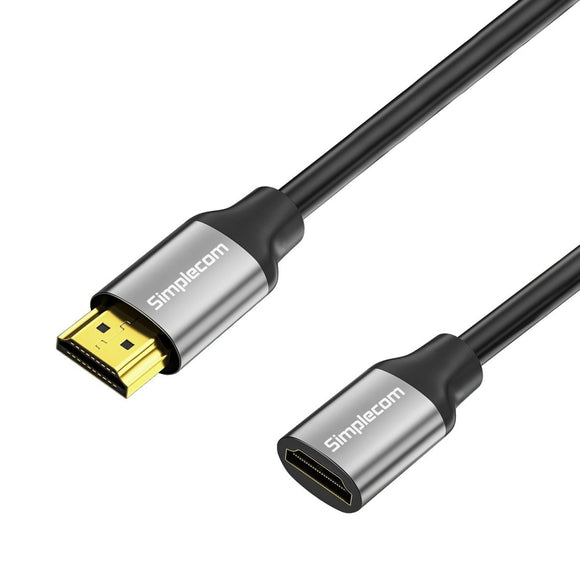 Simplecom CAF310 1.0M HDMI 2.1 Extension Cable Male to Female 48Gbps 8K@60Hz - RnR Galore