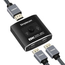 Simplecom CM302v2 Bi - Directional 2 Way HDMI 2.1 Switch Selector 8K@60Hz - RnR Galore