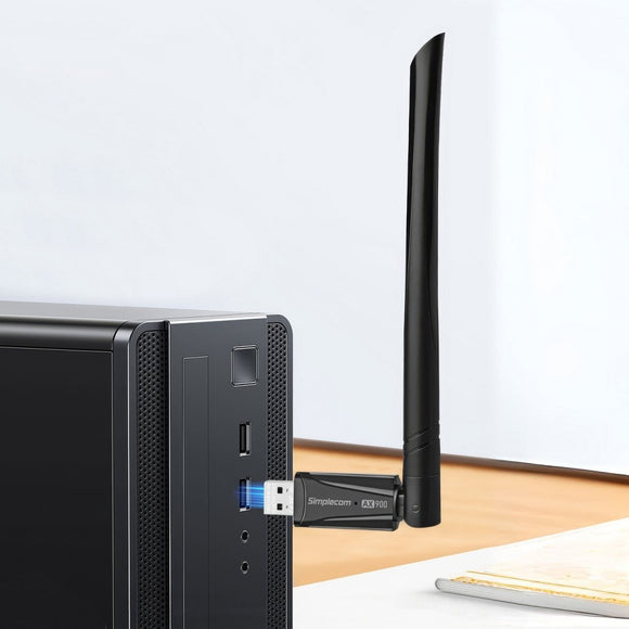 Simplecom NW831 Wi - Fi 6 and Bluetooth 5.3 Combo USB Adapter Dual Band AX900 - RnR Galore
