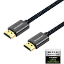 Simplecom SBT002 Ultra High Speed HDMI 2.1 Cable Nylon Braided 48Gbps 8K@60Hz - RnR Galore