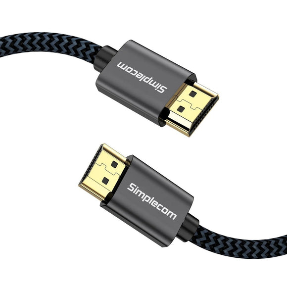 Simplecom SBT002 Ultra High Speed HDMI 2.1 Cable Nylon Braided 48Gbps 8K@60Hz - RnR Galore
