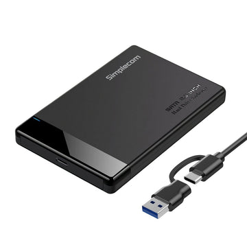 Simplecom SE109 Tool - free 2.5" SATA HDD SSD to USB - C Enclosure USB 3.2 Gen 1 - RnR Galore