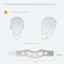Size S Grey Ergonomic Neck Support Brace - Soft Cervical Collar for Posture Correction and Pain Relief - RnR Galore