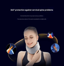 Size S Grey Ergonomic Neck Support Brace - Soft Cervical Collar for Posture Correction and Pain Relief - RnR Galore