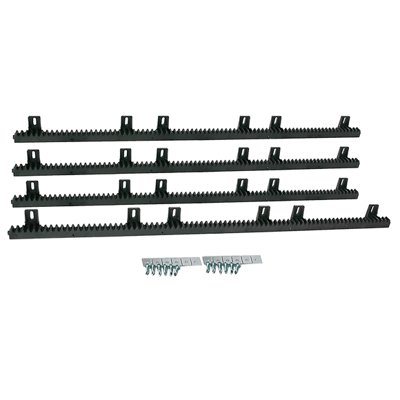 Sliding Gate Hardware Accessories Kit - 4m Gear Rack Track - RnR Galore