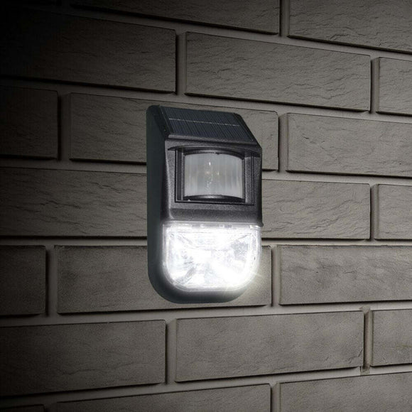 Solar - Powered Motion Sensor Light (2 - Piece), Detects Motion, Rechargeable - RnR Galore