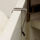 Stainless Steel No - punch Roll Paper Rack for Kitchen Cabinet Cling Film Storage Rack - Silver - RnR Galore