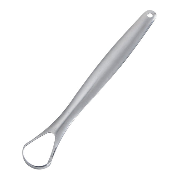 Stainless Steel Tongue Scraper Cleaner Oral Hygiene Reduce Bad Breath Metal Tool - RnR Galore