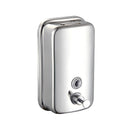Stainless Steel Wall Mounted Soap Dispenser Hotel Bathroom Sanitizer Bottle - 500ML - RnR Galore