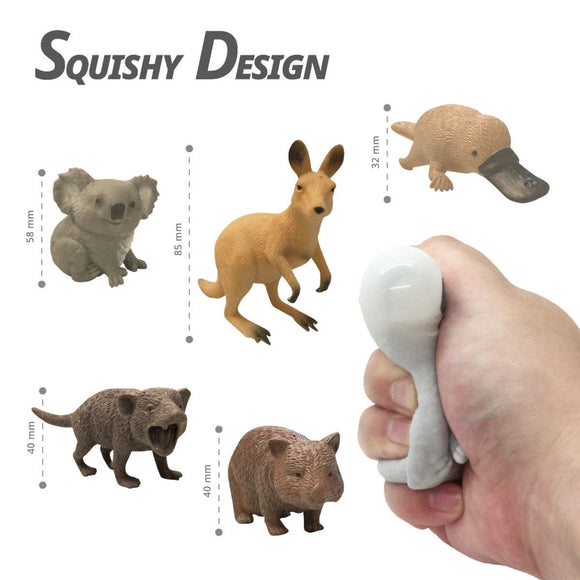 Stretchy Squishy Australian Wildlife Gift Set - Sensory Stimulation Animal Toys - RnR Galore