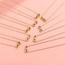 Style 2 Gold Infinity Necklace for Women - Dainty Titanium Steel Pendant with Sparkling Cubic Zirconia - RnR Galore