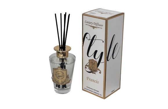 Style Scent Premium Fragrance Oil Diffuser 200ml - Francis - RnR Galore