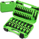 SWANLAKE SWANLAKE 39PCS Magnetic Hex Nut Driver Master Kit,1/4" Quick - Change Hex Shank, SAE & Metric Power Nuts Driver Drill Bit Tools Set,Cr - V Steel - RnR Galore