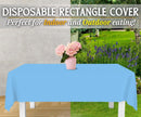 Table Cloth Cover Reusable & Washable Xmas Party 137cm x 274cm (54"x108") in Sky Blue - RnR Galore
