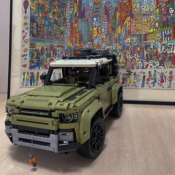 Technical Rover Defender Collector'S Building Blocks Set - RnR Galore