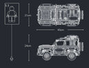 Technical Rover Defender Collector'S Building Blocks Set - RnR Galore