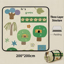 The House of Plants Extra Large 200x200cm Waterproof Picnic Mat - Portable Thickened Oxford Cloth Outdoor Camping Blanket for Beach, Parks and Family Outings - RnR Galore
