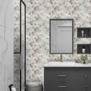 Tiles 3D Peel and Stick Wall Tile Shell Mosaic 10 Sheets - RnR Galore