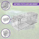 Trap Humane Possum Cage Live Animal Safe Catch Rabbit Cat Hare Fox Bird - RnR Galore