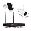 UL - tech Wireless Solar CCTV Security Cameras 4MP 8CH NVR - RnR Galore