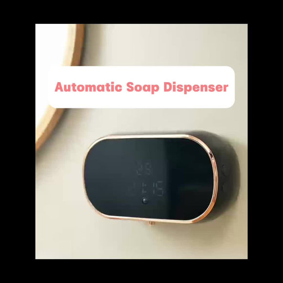 Upgraded Infrared Sensing, Extra - Large Battery for Extended Usage, Three - Level Foam Volume Adjustment, Ultra - Fine Foam Hand Soap Dispenser（black） - RnR Galore