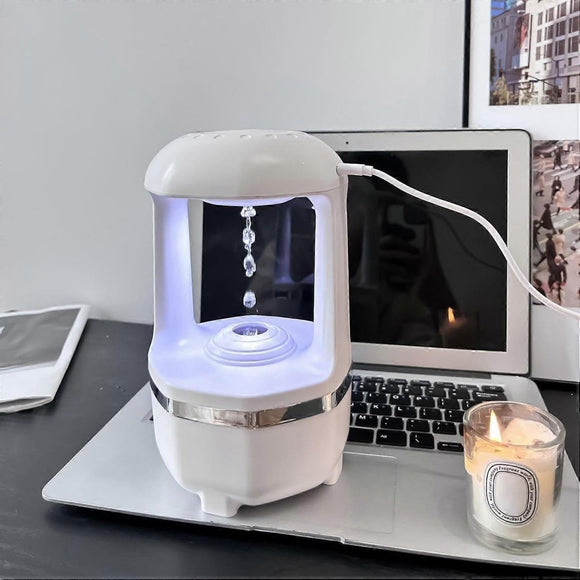 USB Air Humidifier for Bedroom, Small Travel Quiet Humidifier for Office Desk - RnR Galore