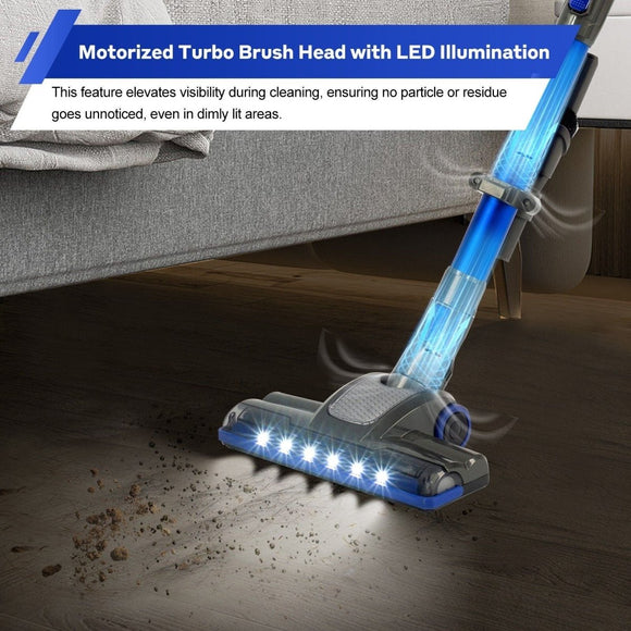 V8 150W Handheld Stick Vacuum Cleaner 40 Min Runtime LED - RnR Galore
