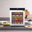 VEVOR 10 Trays Food Dehydrator Machine Stainless Steel 800W Jerky Fruit Drying - RnR Galore
