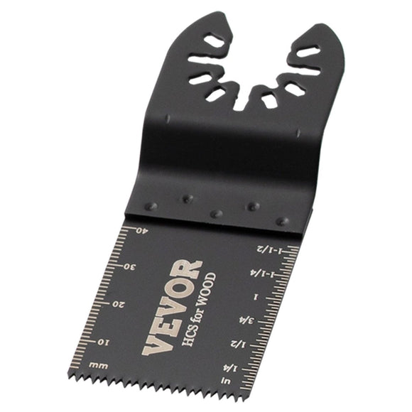 VEVOR 100PCS Oscillating Saw Blades, Quick Release Multitool Blades Kit, HCS Tool Blades for Wood Plastic, Compatible with Dewalt Dremel Fein Worx Bosch Makita Milwaukee - RnR Galore