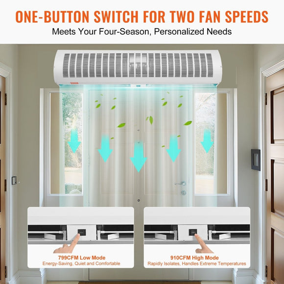 VEVOR Indoor Air Curtain Super Power - RnR Galore