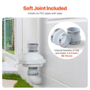 VEVOR 4" to 4.5" Radon Mitigation Fan System Quiet 190CFM Inline Duct Waterproof - RnR Galore