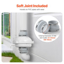 VEVOR 4" to 4.5" Radon Mitigation Fan System Quiet 380CFM Inline Duct Waterproof - RnR Galore