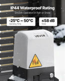 VEVOR 400W Electric Sliding Gate Opener 1000kg Chain Drive Infrared Sensor - RnR Galore