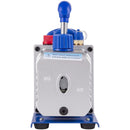 Vevor 4CFM 1/4HP Rotary Vane Vacuum Pump + R134AManifold Gauge Tester Charging +Hose - RnR Galore