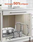 VEVOR 8 Qt 6 Pack Rectangle Chafing Dish Buffet Set Fullsize Pan Stainless Steel - RnR Galore