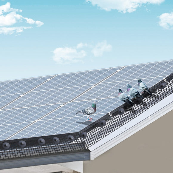 VEVOR 8in x 100ft Solar Panel Bird Guard Critter Guard Roll Kit 70pcs Fasteners - RnR Galore