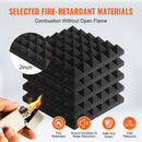 VEVOR Acoustic Foam Panels 24 Pack 12 x 12 x 2 in for Studio Wall and Ceiling - RnR Galore