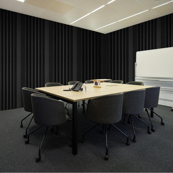 VEVOR Acoustic Foam Panels 4 Pack 16.5 x 6.3 x 12 in Adhesive for Wall Ceiling - RnR Galore