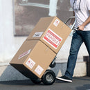 VEVOR Aluminum Hand Truck, 2 in 1, 363 kg Max Load Capacity, Heavy Duty Industrial Convertible Folding Hand Truck and Dolly, Utility Cart Converts from Hand Truck to Platform Cart with Rubber Wheels - RnR Galore