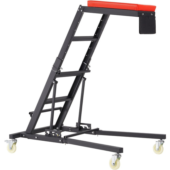 VEVOR Automotive Topside Creeper, with Adjustable Height 48" to 76", 181.44KGS Capacity High Creeper, 4 Swivel Caster Wheels, Heavy Duty Foldable Creeper for Auto Repair and Maintenance - RnR Galore