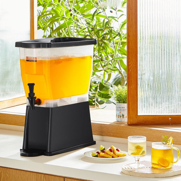 VEVOR Beverage Dispenser, 3 Gallon Drink Dispenser for Parties, Plastic Juice Dispenser with Stand Spigot Lid, Iced Tea Lemonade Juice Water Dispenser, for Restaurants, Hotels, Parties - RnR Galore